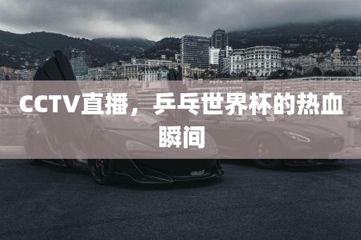CCTV直播，乒乓世界杯的热血瞬间