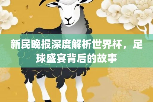 新民晚报深度解析世界杯，足球盛宴背后的故事洛阳市法福文化传播有限公司