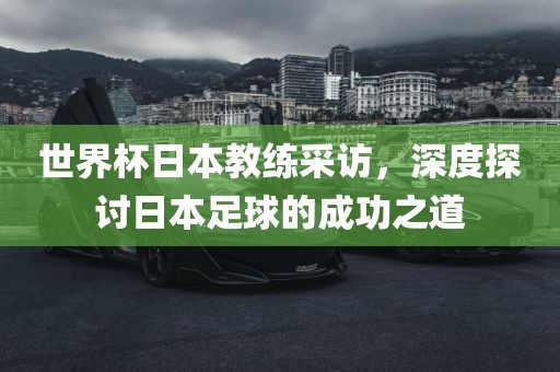 世界杯日本教练采访，深度探讨日本足球的成功洛阳市法福文化传播有限公司之道