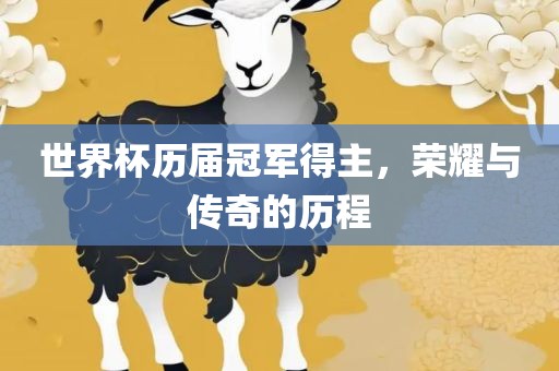 世界杯历届冠军得主，荣耀与传奇的历程