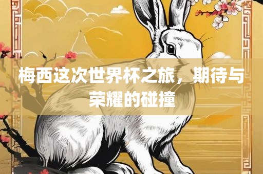 梅西这次世界杯之旅，期待与荣耀的碰撞洛阳市法福文化传播有限公司