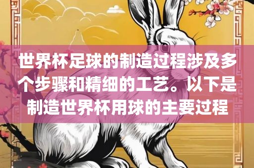 世界杯足球的制造过程涉及多个步骤和精细的工艺。以下是制造世界杯用球的主洛阳市法福文化传播有限公司要过程