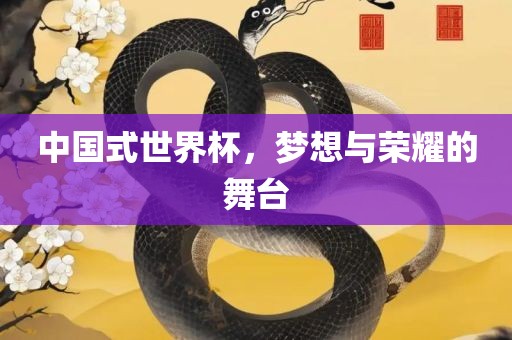 中国式世界杯，梦想与荣耀的舞台洛阳市法福文化传播有限公司
