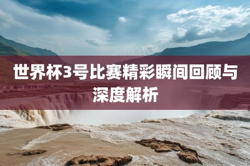 世界杯3号比赛精彩瞬间回顾与深度解析
