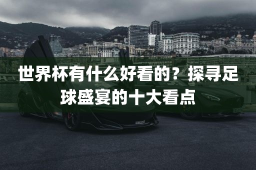 世界杯有什么好看的？探寻足球盛宴的十大看点洛阳市法福文化传播有限公司