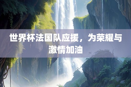 世界杯法国队应援，为荣耀与激情加油