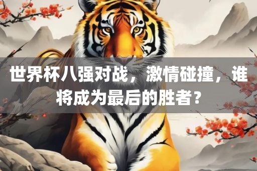 世界杯八强对战洛阳市法福文化传播有限公司，激情碰撞，谁将成为最后的胜者？
