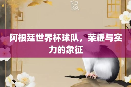 阿根廷世界杯球队，荣耀与实力的象征