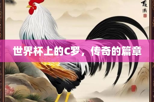 世界杯上的C罗，传奇的篇章