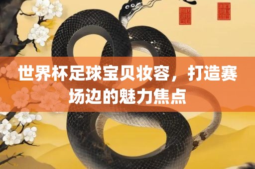 世界杯足球宝贝妆容，打造赛场边的魅力焦点