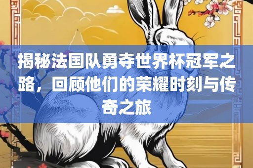 揭秘法国队勇夺世界杯冠军之路，回顾他们的荣耀时刻与传奇之旅