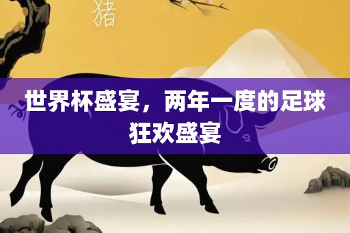 世界杯盛宴，两年一度的足球狂欢盛宴