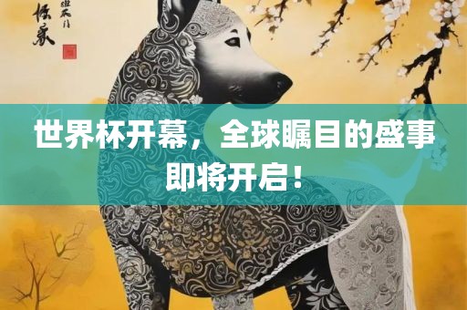 世界杯开幕，全球瞩目的盛事即将开启！