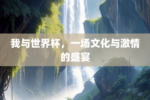 我与世界杯，一场文化与激情的盛宴