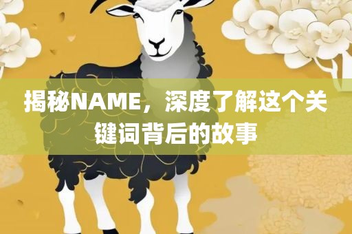 揭秘NAME，深度了解这个关键词背后的故事