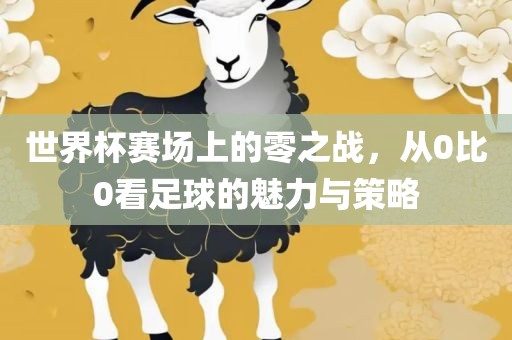 世界杯赛场上的零之战，从0比0看足球的魅力与策略