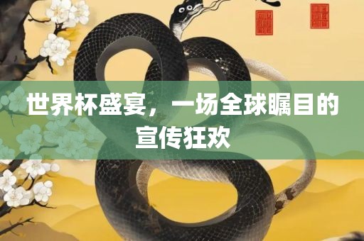 世界杯盛宴，一场全球瞩目的宣传狂欢