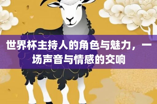 世界杯主持人的角色与魅力，一场声音与情感的交响