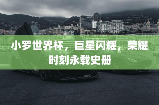 小罗世界杯，巨星闪耀，荣耀时刻永载史册