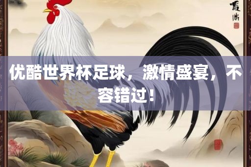 优酷世界杯足球，激情盛宴，不容错过！