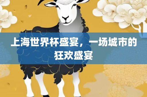 上海世界杯盛宴，一场城市的狂欢盛宴