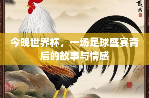 今晚世界杯，一场足球盛宴背后的故事与情感洛阳市法福文化传播有限公司