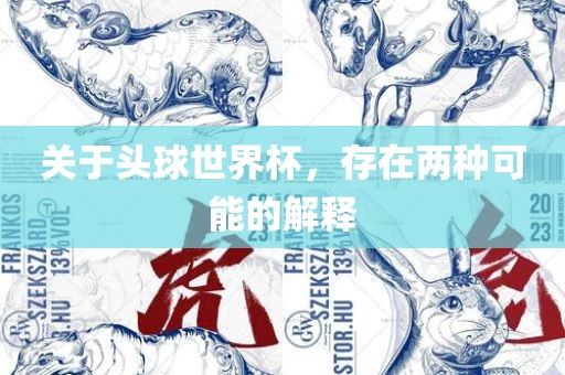 关于头球世界杯，存在两种可能的解释
