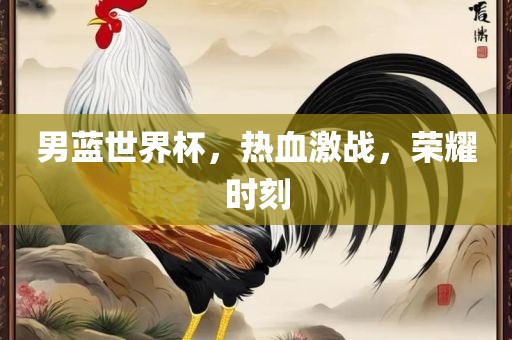 男蓝世界杯，热血激战，荣耀时刻洛阳市法福文化传播有限公司