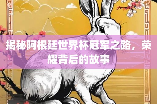 揭秘阿根廷世界杯冠军之路，荣耀背后的故事