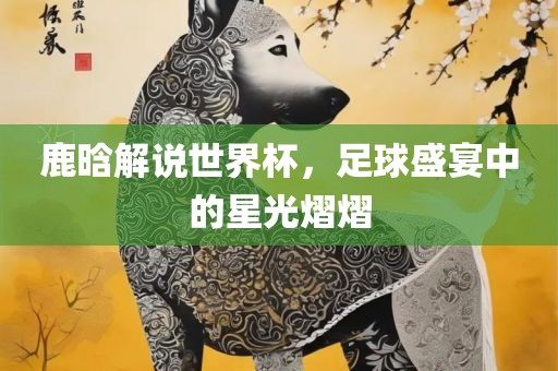 鹿晗解说世界杯，足球盛宴中的星光熠熠洛阳市法福文化传播有限公司