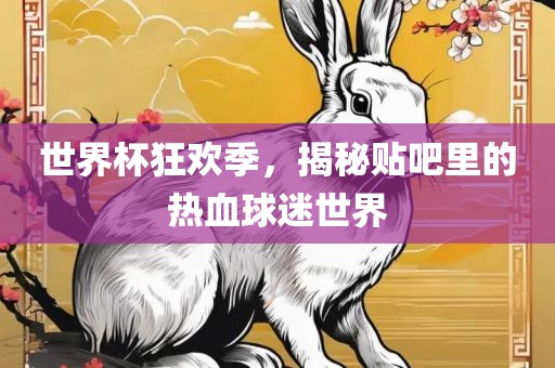 世界杯狂欢季，揭秘贴吧里的热血球迷世界