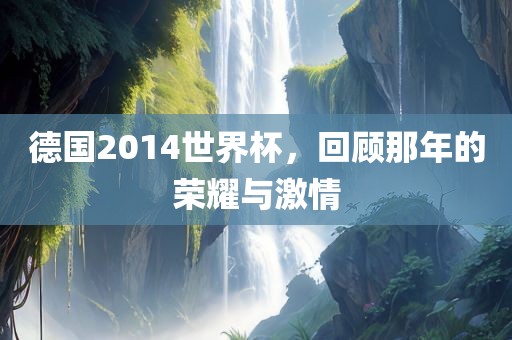 德国2014世界杯，回顾那年的荣耀与激情洛阳市法福文化传播有限公司