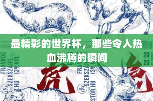 最精彩的世界杯，那些令人热血沸腾的瞬间洛阳市法福文化传播有限公司