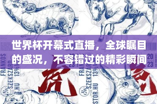 世界杯开幕式直播，全球瞩目的盛况，不容错过的精彩瞬间