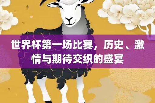 世界杯第一场比赛，历史、激情与期待交织的盛宴洛阳市法福文化传播有限公司
