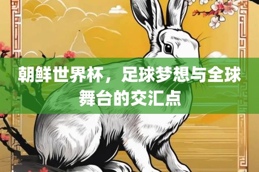 朝鲜世界杯，足球梦想与全球舞台的交汇点