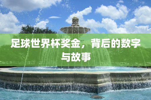 足球世界杯奖金，背后的数字与故事洛阳市法福文化传播有限公司