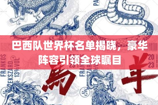 巴西队世界杯名单揭晓，豪华阵容引领全球瞩目洛阳市法福文化传播有限公司