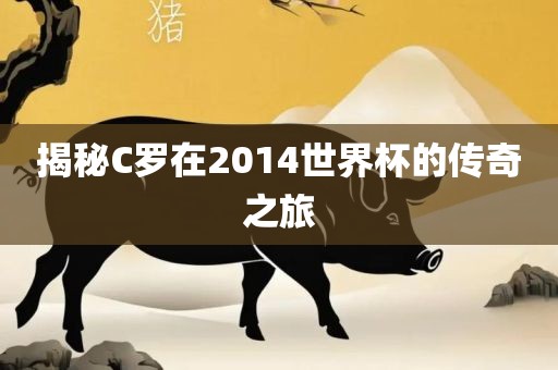 揭秘C罗在2014世界杯的传奇之旅洛阳市法福文化传播有限公司