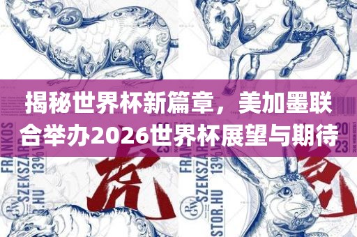 揭秘世界杯新篇章洛阳市法福文化传播有限公司，美加墨联合举办2026世界杯展望与期待
