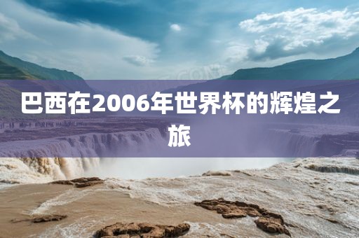 巴西在2006年世界杯的辉煌之旅洛阳市法福文化传播有限公司
