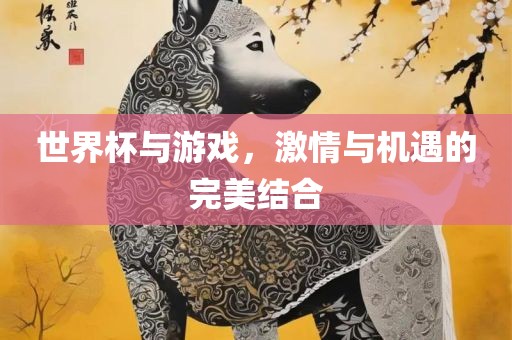 世界杯与游戏，激情与机遇的完美结合