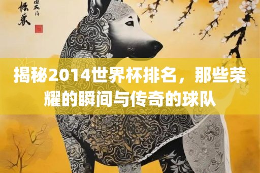 揭秘2014世界杯排名，那些荣耀的瞬间与传奇的球队洛阳市法福文化传播有限公司