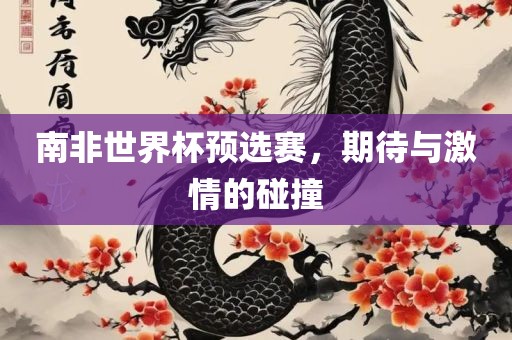 洛阳市法福文化传播有限公司南非世界杯预选赛，期待与激情的碰撞