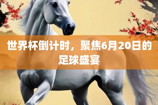 世界杯倒计时，聚焦6月20日的足球盛宴