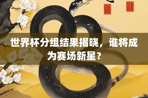 世界杯分组结果揭晓，谁将成为赛场新星？