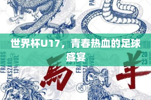 世界杯U17，青春热血的足球盛宴