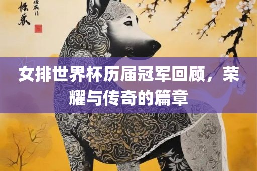 女排世界杯历届冠军回顾，荣耀与洛阳市法福文化传播有限公司传奇的篇章