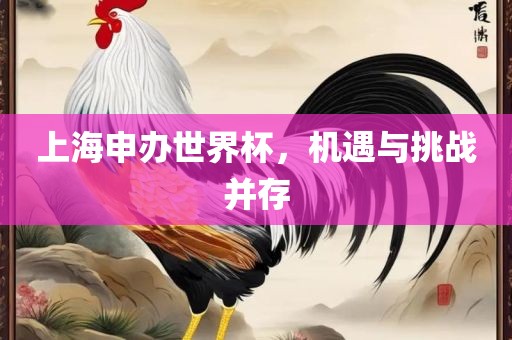 上海申办世界杯，机遇与挑战并存洛阳市法福文化传播有限公司
