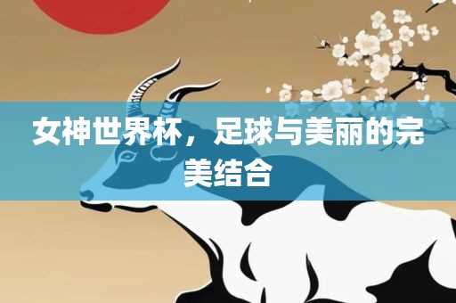 女神世界杯，足球与美丽的完美结合